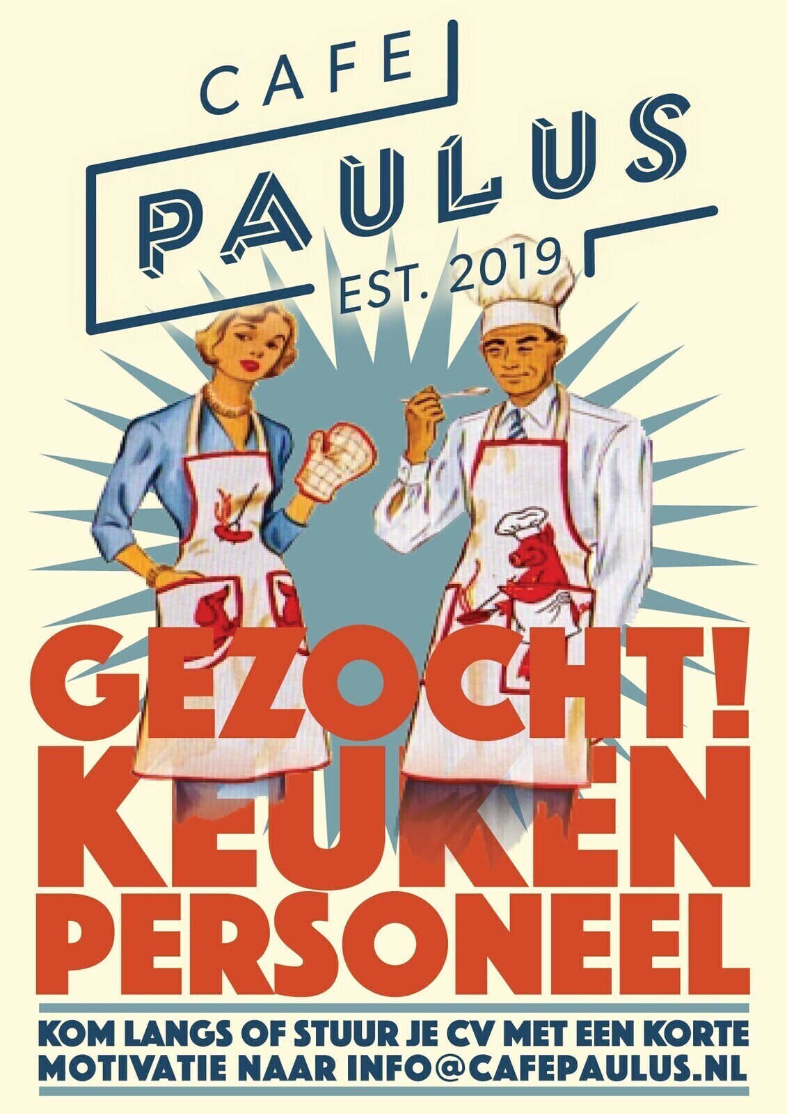 WELKOM BIJ CAFE PAULUS // WELCOME TO CAFE PAULUS