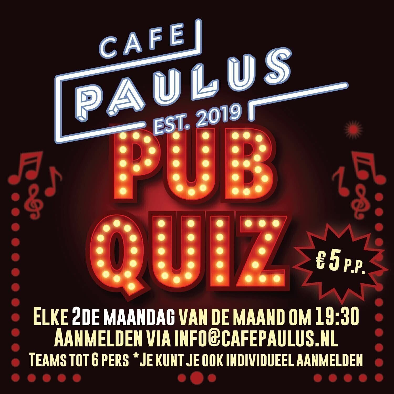 WELKOM BIJ CAFE PAULUS // WELCOME TO CAFE PAULUS