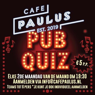 WELKOM BIJ CAFE PAULUS // WELCOME TO CAFE PAULUS