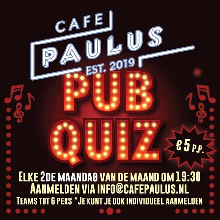 WELKOM BIJ CAFE PAULUS // WELCOME TO CAFE PAULUS