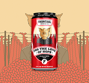 Frontaal For the love of Hops