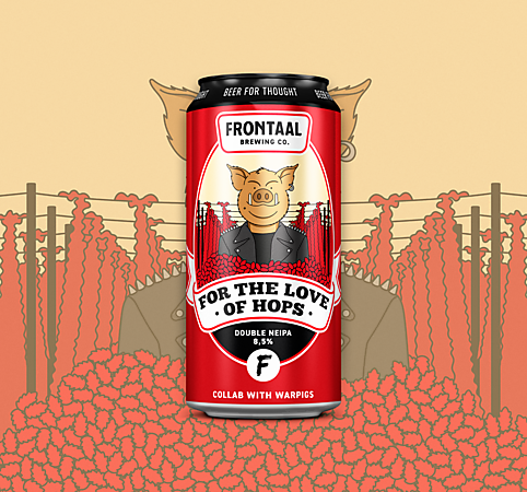 Frontaal For the love of Hops
